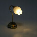 1:12 lampe de table miniature pour maison de poupe w