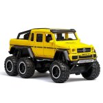 1:32 6wd moul sous pression en mtal g63 hors route suv voiture modle vhicules g 63 6x6 roues bb ...
