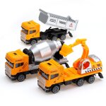 1:64 3 pi�ces multi - style alliage moule sous pression retirer mobile mod�le de voiture jouet pour enfants ...