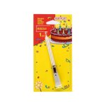 1 bougie musique : bougie musicale de d�coration pour g�teau d'anniversaire