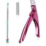 1 coupe - ongles, 10 aimants de manucure, 1 poussoir de manucure, outils de coupe d'ongles, coupe - ongles, ...