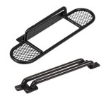 1 coupelle de chameau en m�tal anti - collision avant, pare - chocs et 2 pi�ces de long corps en m�tal, ...