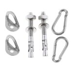 1 ensemble 25kn ancrage cintre escalade boulon de fixation vis a point fixe piton rock piton outil extrieur ...