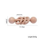 1 ensemble de jouets pour bébé musique hochet en bois perlé bracelet crochet en bois rongeur jouets a ... 1 ensemble de jouets pour bébé musique hochet en bois perlé bracelet crochet en bois rongeur jouets a ...