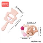 1 ensemble de jouets pour bébé musique hochet en bois perlé bracelet crochet en bois rongeur jouets a ... 1 ensemble de jouets pour bébé musique hochet en bois perlé bracelet crochet en bois rongeur jouets a ...