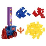 1 ensemble de jouets dominos pour enfants, jouets pratiques pour enfants, train electrique