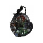 1 filet de 500gr avec : billes + calots + boulards - jeu de recreation re:509