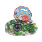 1 filet de 500gr comprend des billes des calots et des boulards - jeu de recreation re:001