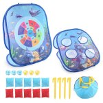 1 jeu de lancer de balle, sac de sable, jouet interactif, sport, educatif, int�rieur et ext�rieur, plateau ...