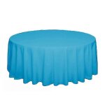 1 nappe ronde en polyester, couleur unie, blanc, noir, rouge, bleu et or, pour mariage, fete d'anniversaire, ... 1 nappe ronde en polyester, couleur unie, blanc, noir, rouge, bleu et or, pour mariage, fete d'anniversaire, ...