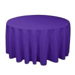 1 nappe ronde en polyester, couleur unie, blanc, noir, rouge, bleu et or, pour mariage, fete d'anniversaire, ... 1 nappe ronde en polyester, couleur unie, blanc, noir, rouge, bleu et or, pour mariage, fete d'anniversaire, ...
