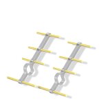 1 paire d'amplificateur de signal d'extension de porte d'antenne yagi - uda 2, 4 ghz pour dji avata ...