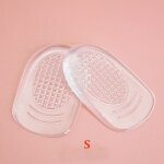 1 paire de coussinets de talon en silicone pour femmes, coussinet plantaire invisible, coussin de soutien, ...