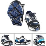 1 paire de couvre - chaussures antidrapants pour sports de plein air, crampons de traction de marche ...