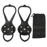 1 paire / ensemble crampons antidrapants  5 dents, forte adhrence, durables, couvre - chaussures d'escalade ...