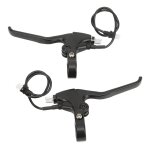 1 paire de leviers de frein de vélo électrique, poignée de frein de vélo électrique, diamètre 22. 2mm ... 1 paire de leviers de frein de vélo électrique, poignée de frein de vélo électrique, diamètre 22. 2mm ...