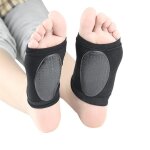 1 paire de manchons de soutien en arc, soins des pieds plats, chaussettes, coussins, semelles orthopdiques, ...