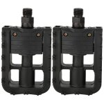 1 paire de pdales pliantes en plastique pour vlo de montagne et de route, pice de cyclisme de qualit ...