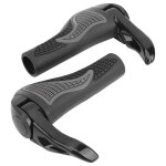 1 paire de poign�es de guidon antid�rapantes pour vtt, poign�es de v�lo extr�mit� de barre etendue300g ...