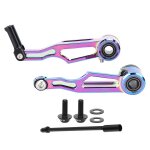 1 paire de vélo pliant ultraléger en alliage d'aluminium, frein v, accessoire de cyclisme, bras court, ... 1 paire de vélo pliant ultraléger en alliage d'aluminium, frein v, accessoire de cyclisme, bras court, ...
