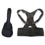1 pices 41 pouces guitare acoustique electrique sac porter bretelles impermable noir & 1 pices posture ...