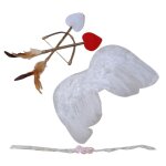 1 set bébé cupidon cosplay photo props infant bandeau angel wing bow props 1 set bébé cupidon cosplay photo props infant bandeau angel wing bow props