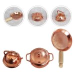 1 set ustensiles de cuisine miniature mod�le mini maison d�cor mini mod�le de sc�ne semblant