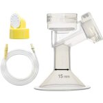 Contient 1 tterelle moyenne, 1 vanne, 1 membrane et 1 tuyau de remplacement pour la pompe swing medela. ...