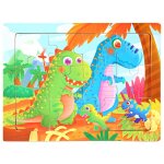 1 - tyrannosaure - puzzle 3d en bois 15x11cm, animaux de dessin animé, puzzle cognitif pour enfants, ... 1 - tyrannosaure - puzzle 3d en bois 15x11cm, animaux de dessin animé, puzzle cognitif pour enfants, ...