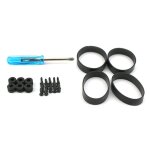 1 vis, accessoires, pi�ces de rechange, kit de quincaillerie, boule d'amortissement pour drone de course ...