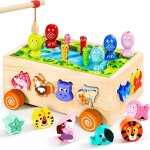 1 year old baby toy, montessori toy 1 2 3 years, 6 in 1 educational toy child gift girl boy babies 1 ...