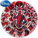 10 / 30 / 50pcs cool anime deadpool graffiti autocollants classique disney film autocollant valise guitare ...