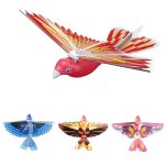 10. 6 pouces electrique volant aile battante oiseau jouet rechargeable avion enfants exterieur mouche, ...