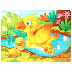 10 canards - puzzle 3d en bois 15x11cm, animaux de dessin animé, puzzle cognitif pour enfants, jouets ... 10 canards - puzzle 3d en bois 15x11cm, animaux de dessin animé, puzzle cognitif pour enfants, jouets ...