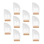 10 grandes assiettes plates en acrylique en forme de voile avec socle, pour mariage, cocktails, sièges ... 10 grandes assiettes plates en acrylique en forme de voile avec socle, pour mariage, cocktails, sièges ...