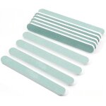 10 pcs limes a ongles professionnelles, polissoir a ongle double face (600 / 3000 grit), bloc polissoir ...
