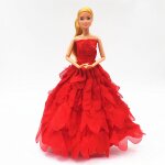 10 pièces 30 cm robe de poupée robe de mariée barbie fille robe de smoking 10 pièces 30 cm robe de poupée robe de mariée barbie fille robe de smoking