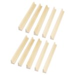 10 pices en bois rack tile rack en bois rack plateau de rangement pour mexico train etagre en bois, ...