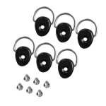 10 pices boucle de pagaie de kayak durable fonctionnelle en acier inoxydable 304 anneau en d boucle ...