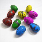 10 pices / ensemble a couver des dinosaures en croissance poussent des oeufs kits de construction de ...