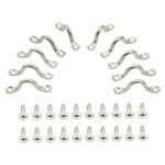10 pices kayak oeil pad support coussin oeil pont boucle sangle arrimage point d'ancrage footman boucle ...
