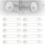10 pices scurit bb placard bloque porte, bloque porte bb blanc securite placard enfant protection ...