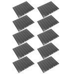 10 pices tampon grille tampon page porte - tampons d'album de timbre pvc feuilles mobiles intrieures ...