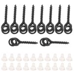 10 pices vis d'appt avec 20 pices anneaux ovales carpe plate - forme anneau arrts carpe matriel ...