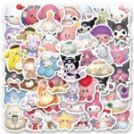 100 / 200 / 300 pièces kawaii sanrio kuromi mélodie hello kitty autocollants ordinateur portable téléphone ... 100 / 200 / 300 pièces kawaii sanrio kuromi mélodie hello kitty autocollants ordinateur portable téléphone ...