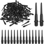 100 pices flechette pointe plastique, embout flechette plastique, pointe flechette plastique, flechettes ...