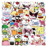 100 pièces kawaii ma mélodie kuromi hello kitty autocollants pour enfants filles bricolage papeterie ... 100 pièces kawaii ma mélodie kuromi hello kitty autocollants pour enfants filles bricolage papeterie ...