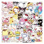 100 pi�ces kawaii ma m�lodie kuromi hello kitty autocollants pour enfants filles bricolage papeterie ...