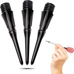 100 pi�ces pointe de fl�chettes en plastique pour fl�chettes electroniques, fl�chettes en plastique cible ...