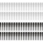 100 pièces pointes de fléchettes en plastique pour fléchettes electroniques, pointe de fléchette souple, ... 100 pièces pointes de fléchettes en plastique pour fléchettes electroniques, pointe de fléchette souple, ...